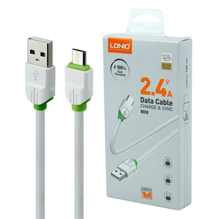 کابل تبدیل USB به USB-C الدینیو مدل LS-32 طول 1 متر